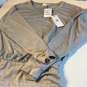 Nordstrom Gray Long Sleeve Dress